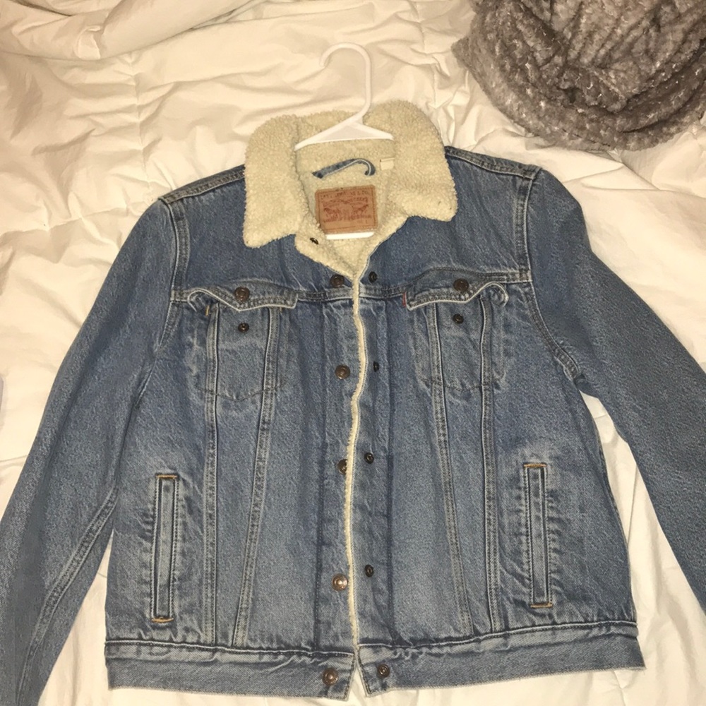 Levi’s Sherpa denim jacket